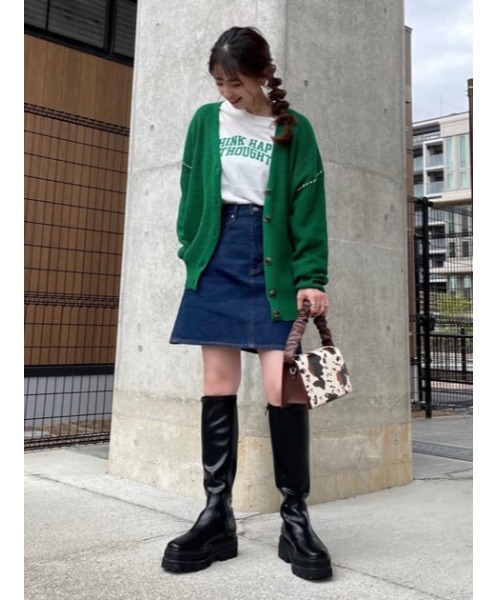 RODEO CROWNS WIDE BOWL（ロデオクラウンズワイドボウル）の「O/W denim skirt（デニムスカート・レディース・ワンウォッシュ・X-SMALL/MEDIUM/SMALL）」の15枚目の写真