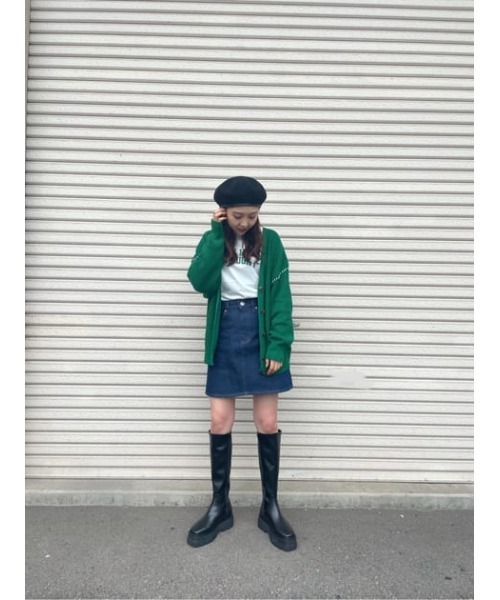 RODEO CROWNS WIDE BOWL（ロデオクラウンズワイドボウル）の「O/W denim skirt（デニムスカート・レディース・ワンウォッシュ・X-SMALL/MEDIUM/SMALL）」の17枚目の写真