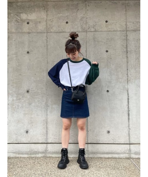 RODEO CROWNS WIDE BOWL（ロデオクラウンズワイドボウル）の「O/W denim skirt（デニムスカート・レディース・ワンウォッシュ・X-SMALL/MEDIUM/SMALL）」の18枚目の写真