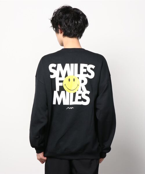 MANASTASH(マナスタッシュ)の「MANASTASH/マナスタッシュ SFM SWEAT SHIRT SFMスウェットシャツ 7113111(スウェット・メンズ・ブラック/ライトグレー・MEDIUM/LARGE/X-LARGE)」の4枚目の写真