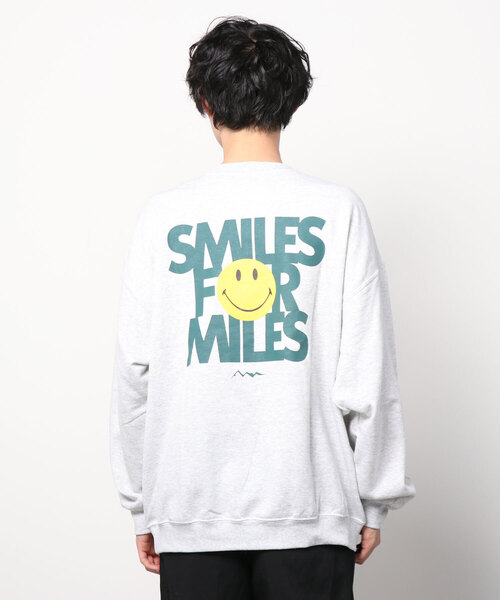 MANASTASH(マナスタッシュ)の「MANASTASH/マナスタッシュ SFM SWEAT SHIRT SFMスウェットシャツ 7113111(スウェット・メンズ・ブラック/ライトグレー・MEDIUM/LARGE/X-LARGE)」の5枚目の写真