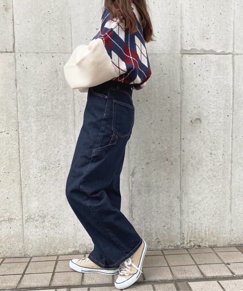 apres jour（アプレジュール）の「アーガイルVカーディガン【ZOZOTOWN限定アイテム】（カーディガン/ボレロ・レディース・アイボリー/ボルドー/モカ・フリー/X-LARGE）」の14枚目の写真