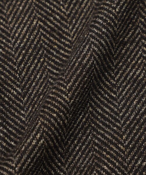 MACKINTOSH LONDON(マッキントッシュ ロンドン)の「【FLEX JERSEY】ヘリンボーンシャーリングパンツ(その他パンツ・メンズ・チャコールグレー/ブラウン系その他・40/38/42)」の6枚目の写真
