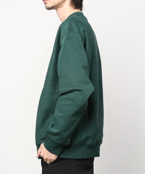 Carhartt WIP(カーハートダブリューアイピー)の「Carhartt WIP/カーハートダブリューアイピー American Script Sweatshirt スウェット/トレーナー I025475(スウェット・メンズ・グリーン/ブラック/グレー/ホワイト・L/XL/M/XXL)」の11枚目の写真