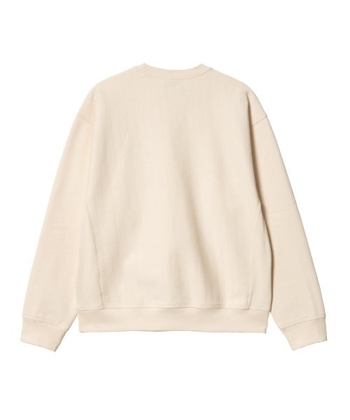 Carhartt WIP(カーハートダブリューアイピー)の「Carhartt WIP/カーハートダブリューアイピー American Script Sweatshirt スウェット/トレーナー I025475(スウェット・メンズ・グリーン/ブラック/グレー/ホワイト・L/XL/M/XXL)」の5枚目の写真