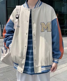 MGV（エムジーヴィー）の「サガラ刺繍オーバーサイズスタジャン（スタジャン・メンズ）」