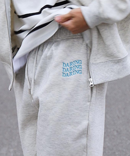 ZIP FIVE（ジップファイブ）の「【ZIP FIVE】 イージー ジョガー 裏起毛 スウェット パンツ ロゴ 刺繍 / 無地（スウェットパンツ・メンズ・ホワイト/ブラック/ネイビー/グレー/ブルー/オートミール/チャコール/カーキ/ブラウン/レッド/イエロー/オレンジ/ダークグリーン/ベージュ/ロイヤルブルー/パープル/ホワイト系/ブラウン系/グレー系/レッド系/グレー系その他/イエロー系/アイボリー系/ブルー系/ブラック系/ダークグリーン系/パープル系/ベージュ系/ネイビー系/カーキ系/ブルー系その他/オレンジ系・MEDIUM/LARGE/X-LARGE）」の15枚目の写真