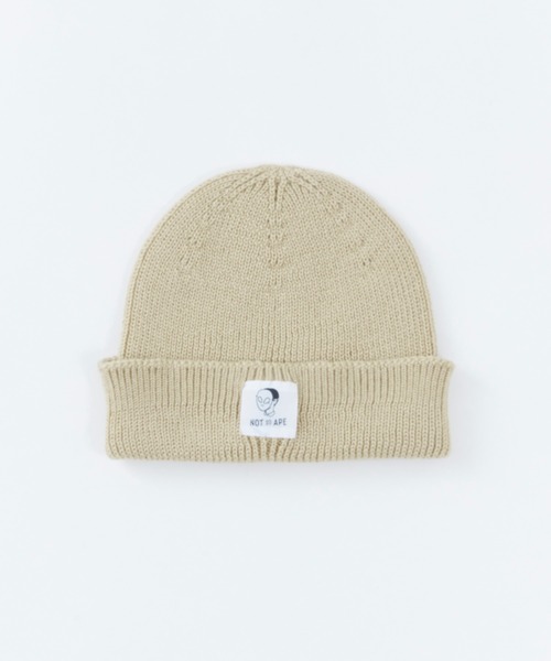 Not So Ape（ノットソーエイプ）の「カラー ニットキャップ（ニットキャップ/ビーニー・メンズ・その他1/ベージュ/カーキ/ブルー/オレンジ/グリーン・FREE）」の11枚目の写真