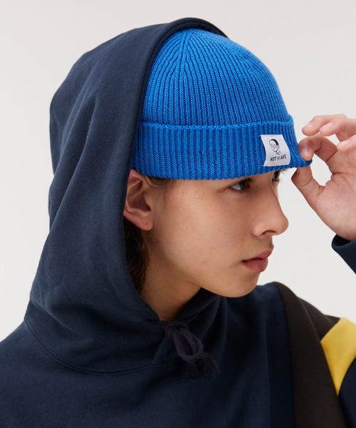 Not So Ape（ノットソーエイプ）の「カラー ニットキャップ（ニットキャップ/ビーニー・メンズ・その他1/ベージュ/カーキ/ブルー/オレンジ/グリーン・FREE）」の17枚目の写真