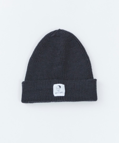 Not So Ape（ノットソーエイプ）の「カラー ニットキャップ（ニットキャップ/ビーニー・メンズ・その他1/ベージュ/カーキ/ブルー/オレンジ/グリーン・FREE）」の8枚目の写真