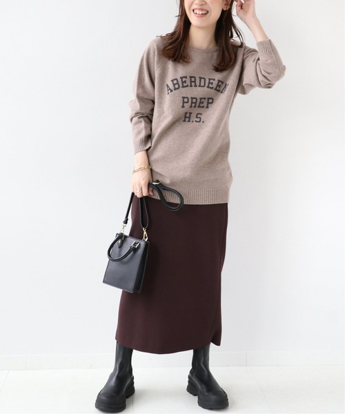 WILLIAM LOCKIE（ウィリアムロッキー）の「【WILLIAM LOCKIE/ウィリアムロッキー】CREW-NECK RAGLAN L/SL PO：ニット◆（ニット/セーター・レディース・ナチュラル/グレー/ブラウン・40）」の15枚目の写真