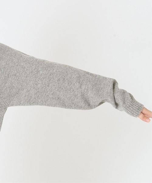 WILLIAM LOCKIE（ウィリアムロッキー）の「【WILLIAM LOCKIE/ウィリアムロッキー】CREW-NECK RAGLAN L/SL PO：ニット◆（ニット/セーター・レディース・ナチュラル/グレー/ブラウン・40）」の12枚目の写真