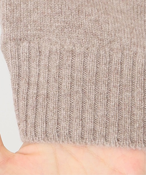 WILLIAM LOCKIE（ウィリアムロッキー）の「【WILLIAM LOCKIE/ウィリアムロッキー】CREW-NECK RAGLAN L/SL PO：ニット◆（ニット/セーター・レディース・ナチュラル/グレー/ブラウン・40）」の18枚目の写真