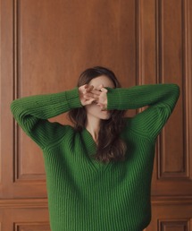 RANDEBOO | V neck over knit(ニット/セーター)