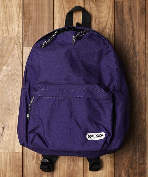 OUTDOOR PRODUCTS(アウトドアプロダクツ)の「【OUTDOOR PRODUCTS】DAYPACK S 11.8L(バックパック/リュック・レディース・グレー/グリーン/ベージュ/パープル/ネイビー/ブラック/ブルー/ピンク/バーガンディー・SMALL)」の1枚目の写真
