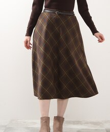 DRESKIP | フェイクウールシャギースカート(スカート)