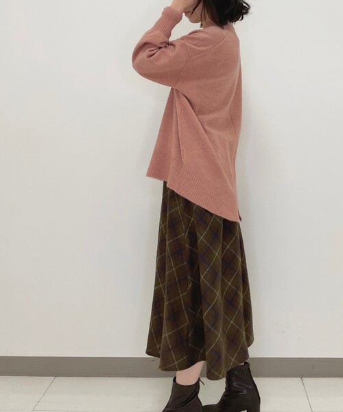 DRESKIP(ドレスキップ)の「◆フェイクウールシャギースカート(スカート・レディース・ベージュ系その他2/ダークブラウン系1/ブラック系1・04/03/02)」の12枚目の写真