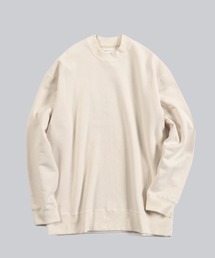 WHITE MAILS（ホワイトメイルズ）の「COTTON PAPER PILE URAKE OVERSIZED PULLOVER / 裏毛オーバーサイズプルオーバー（スウェット）」