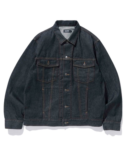 XLARGE（エクストララージ）の「DENIM WORK JACKET（デニムジャケット・メンズ・インディゴブルー/ブラック・S/M/L/XL）」の5枚目の写真