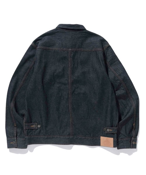 XLARGE（エクストララージ）の「DENIM WORK JACKET（デニムジャケット・メンズ・インディゴブルー/ブラック・S/M/L/XL）」の6枚目の写真