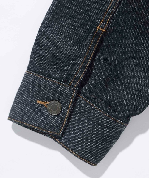 XLARGE（エクストララージ）の「DENIM WORK JACKET（デニムジャケット・メンズ・インディゴブルー/ブラック・S/M/L/XL）」の8枚目の写真