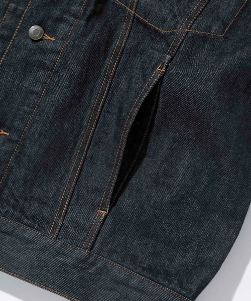 XLARGE（エクストララージ）の「DENIM WORK JACKET（デニムジャケット・メンズ・インディゴブルー/ブラック・S/M/L/XL）」の11枚目の写真