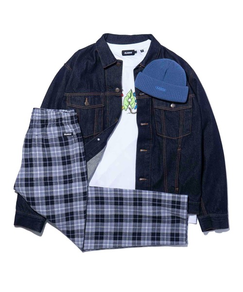 XLARGE（エクストララージ）の「DENIM WORK JACKET（デニムジャケット・メンズ・インディゴブルー/ブラック・S/M/L/XL）」の12枚目の写真
