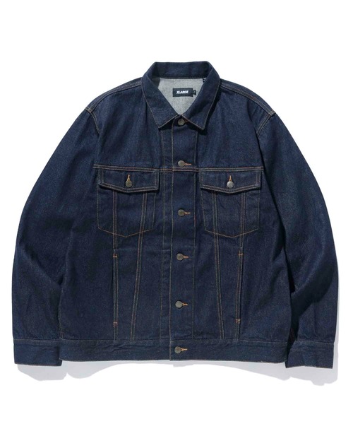 XLARGE（エクストララージ）の「DENIM WORK JACKET（デニムジャケット・メンズ・インディゴブルー/ブラック・S/M/L/XL）」の14枚目の写真