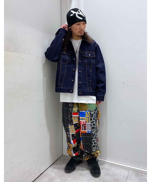 XLARGE（エクストララージ）の「DENIM WORK JACKET（デニムジャケット・メンズ・インディゴブルー/ブラック・S/M/L/XL）」の20枚目の写真