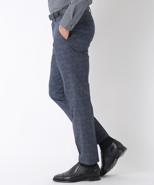 MEN'S BIGI（メンズビギ）の「【COOL DOTS】メランジプリントパンツ（その他パンツ・メンズ・ブラック/ベージュ/ネイビー・01/02/03/04）」の6枚目の写真