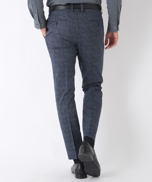 MEN'S BIGI（メンズビギ）の「【COOL DOTS】メランジプリントパンツ（その他パンツ・メンズ・ブラック/ベージュ/ネイビー・01/02/03/04）」の7枚目の写真