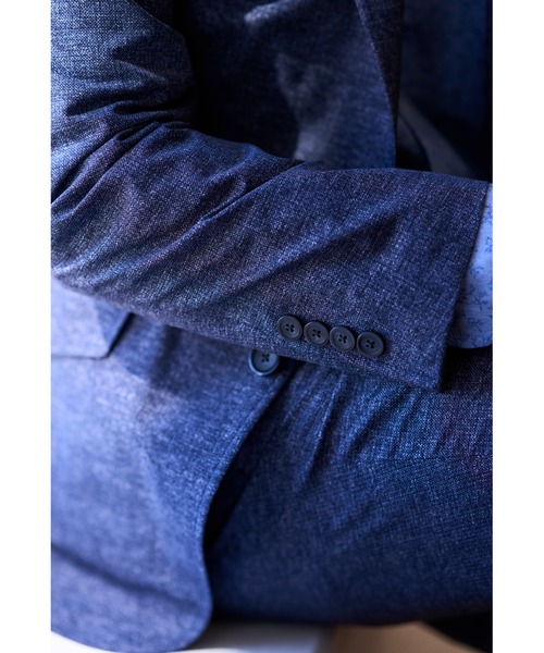 MEN'S BIGI（メンズビギ）の「【COOL DOTS】メランジプリントパンツ（その他パンツ・メンズ・ブラック/ベージュ/ネイビー・01/02/03/04）」の9枚目の写真