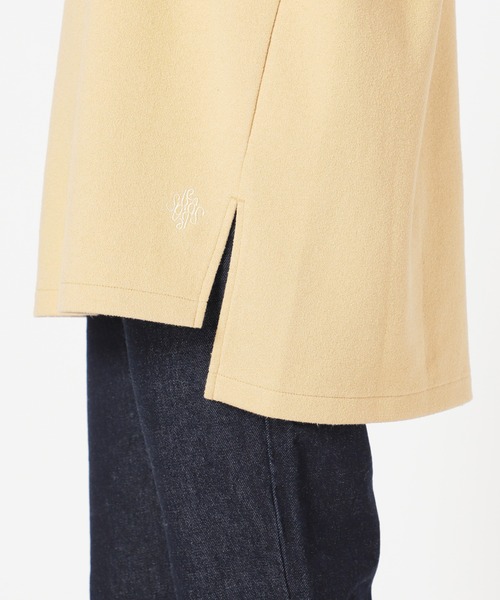 SLOBE IENA（スローブイエナ）の「ダブルフェイスジョーゼットクルーネックプルオーバー【洗濯機使用可能】◆（スウェット・レディース・グレー/イエロー/ナチュラル・FREE）」の19枚目の写真