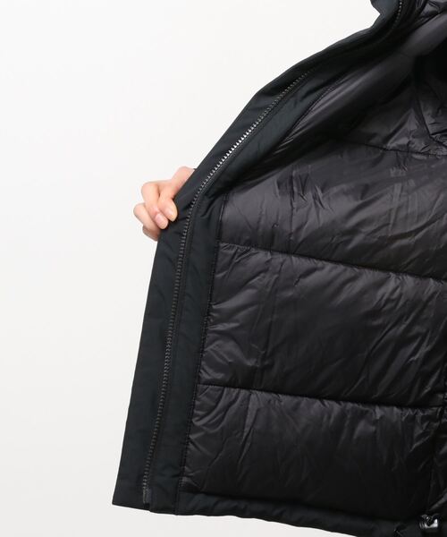 FIRST DOWN（ファーストダウン）の「ファーストダウン FIRST DOWN WRAP DOWN PARKA ラップダウンパーカ（ダウンジャケット/コート・レディース・ベージュ/ブラック・FREE）」の4枚目の写真
