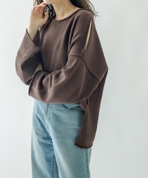 mystic | 肩開きニット(ニット/セーター)