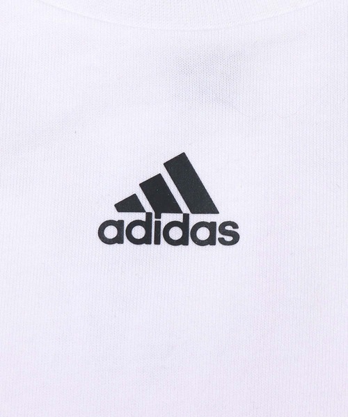 adidas（アディダス）の「adidas × atmos pink × Jenny Kaori WOMENS APXJ クロップドTシャツ 【SP】（Tシャツ/カットソー・レディース・ホワイト/ブラック・XS/M/L/S）」の12枚目の写真