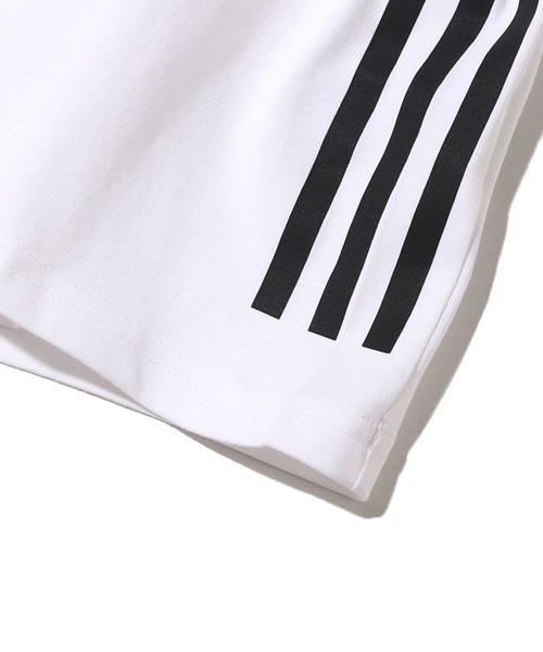 adidas（アディダス）の「adidas × atmos pink × Jenny Kaori WOMENS APXJ クロップドTシャツ 【SP】（Tシャツ/カットソー・レディース・ホワイト/ブラック・XS/M/L/S）」の14枚目の写真