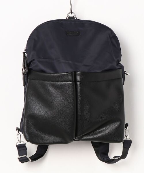◎極美品 Darwin リュック 2way 小分け収納 ブラックナイロン 底鋲2 4024624.jpg?20241111130734