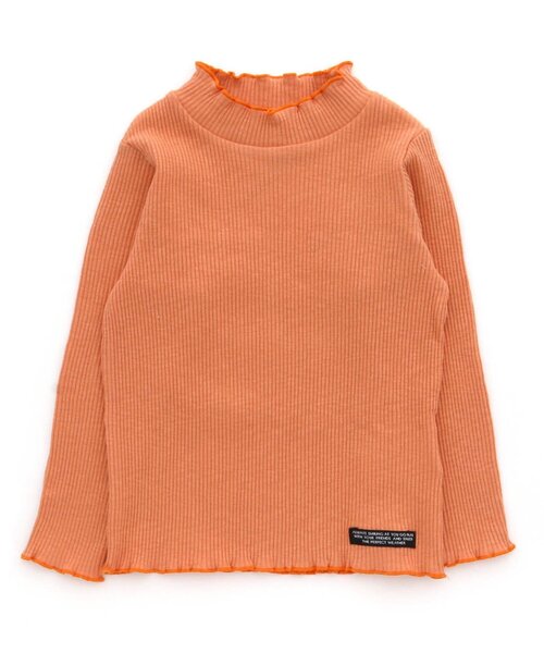 BREEZE（ブリーズ）の「/メロウリブＴシャツ（Tシャツ/カットソー・キッズ・ライム/アイボリー/オレンジ/グレー・130/150/140/120/110/100/90）」の4枚目の写真