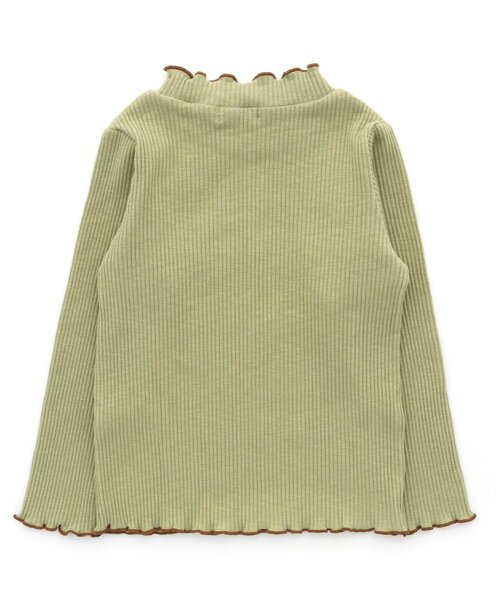 BREEZE（ブリーズ）の「/メロウリブＴシャツ（Tシャツ/カットソー・キッズ・ライム/アイボリー/オレンジ/グレー・130/150/140/120/110/100/90）」の5枚目の写真