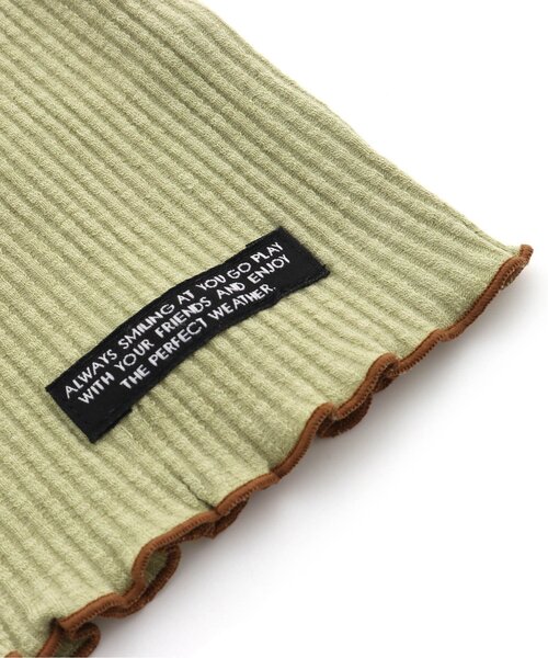 BREEZE（ブリーズ）の「/メロウリブＴシャツ（Tシャツ/カットソー・キッズ・ライム/アイボリー/オレンジ/グレー・130/150/140/120/110/100/90）」の19枚目の写真