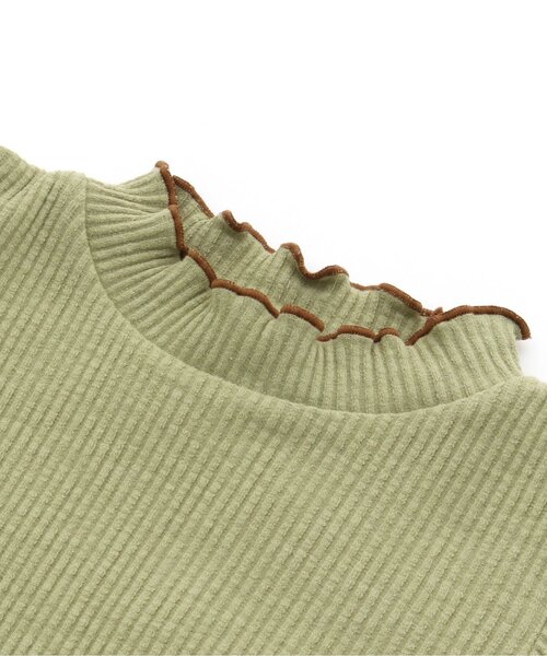 BREEZE（ブリーズ）の「/メロウリブＴシャツ（Tシャツ/カットソー・キッズ・ライム/アイボリー/オレンジ/グレー・130/150/140/120/110/100/90）」の9枚目の写真