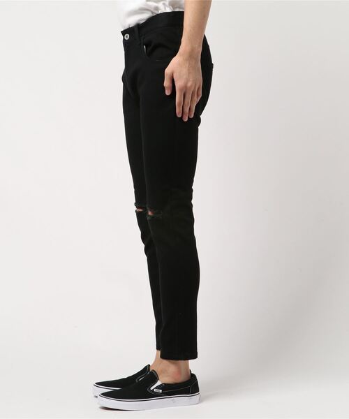 SITRY(シトリー)の「ダメージ加工デニムパンツ(デニムパンツ・メンズ・ブラック系その他・M)」の6枚目の写真