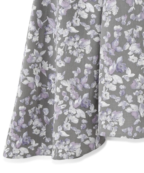 PROPORTION BODY DRESSING（プロポーションボディドレッシング）の「ぼかしフラワーイレヘムスカート / 1212120207（スカート・レディース・グレー/ネイビー/ベージュ・SMALL/MEDIUM）」の18枚目の写真