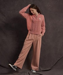 manavis7（マナビスセブン）の「【MANAVIS7 】ナッピング ワイドタックスラックスパンツ / Napping Wide Tuck Slacks（スラックス）」