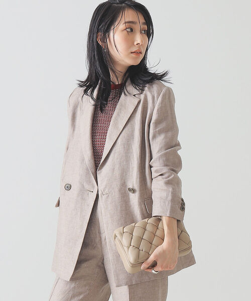 BEAMS LIGHTS(ビームスライツ)の「JW PEI / MazeBag クラッチ(クラッチバッグ・レディース・グリーン系その他4/ベージュ・ONE SIZE)」の3枚目の写真