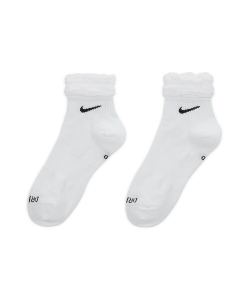 NIKE(ナイキ)の「ナイキ エブリデイ トレーニング アンクル ソックス / Nike Everyday Training Ankle Socks <21-27cm 展開>(ソックス/靴下・レディース・ブラック/パープル系その他2/ピンク系その他2/ホワイト・25-27/23-25/21-23/27-29)」の5枚目の写真