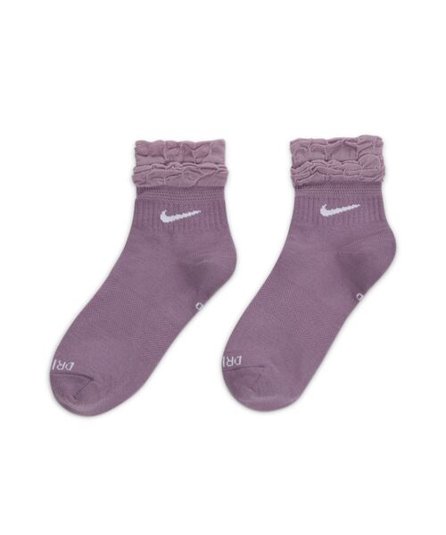 NIKE(ナイキ)の「ナイキ エブリデイ トレーニング アンクル ソックス / Nike Everyday Training Ankle Socks <21-27cm 展開>(ソックス/靴下・レディース・ブラック/パープル系その他2/ピンク系その他2/ホワイト・25-27/23-25/21-23/27-29)」の11枚目の写真