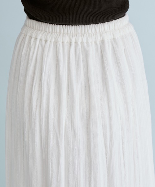 VIS（ビス）の「からみレースティアードスカート（スカート・レディース・ホワイト/ブラック・S/M）」の14枚目の写真