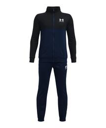 UNDER ARMOUR（アンダーアーマー）の「UAカラーブロック ニット トラックスーツ（トレーニング/KIDS）（その他トップス・キッズ）」